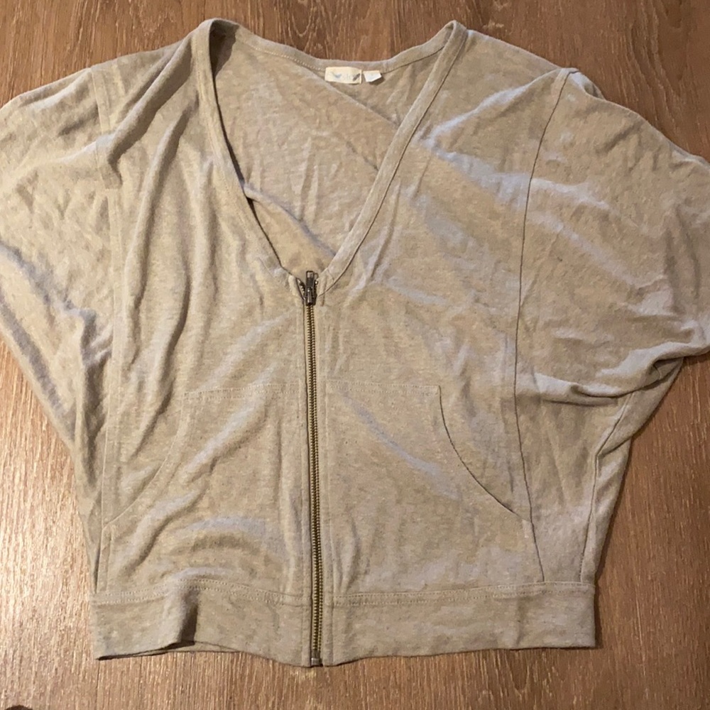 Stem zip up shirt